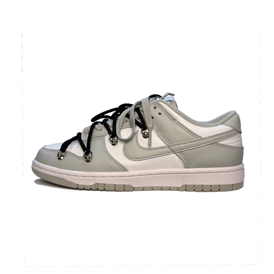 Nike Dunk Low Grey Fog - Čierne Over Laced Šnúrky