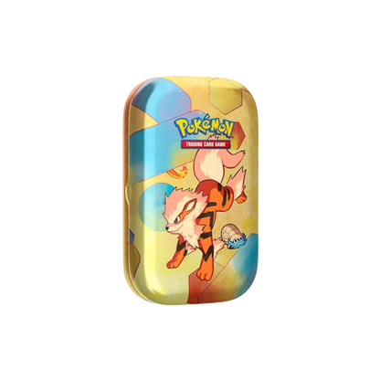 Pokémon TCG Scarlet & Violet 151 Mini Tin kovový tin s Pokémon artworkom
