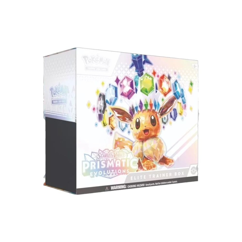 Pokémon Scarlet & Violet Prismatic Evolutions Elite Trainer Box