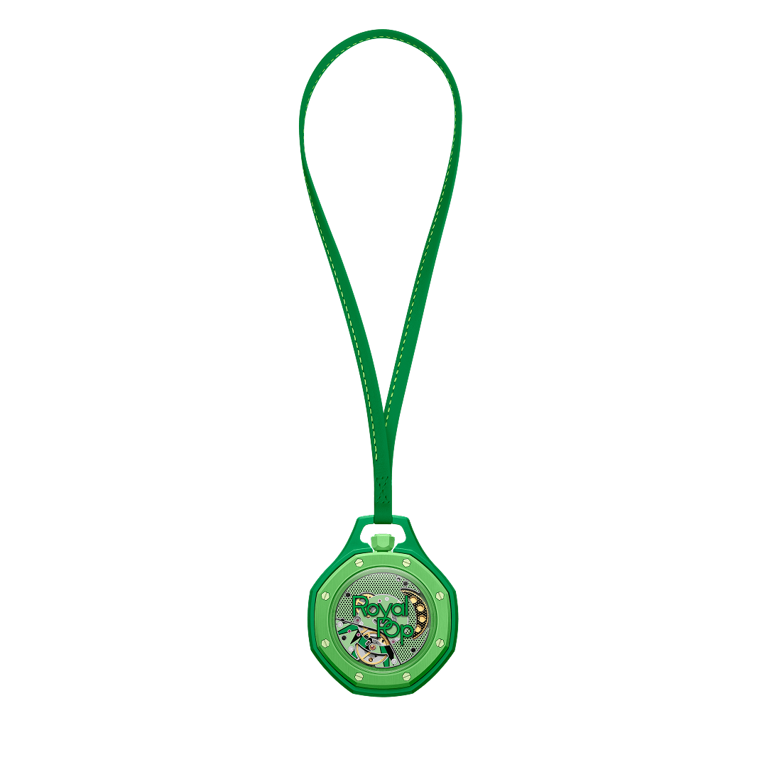 Swatch x Audemars Piguet Royal Pop Green Eight SSX03G100N zadný pohľad