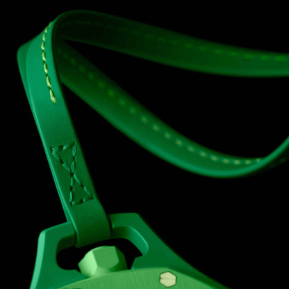 Swatch x Audemars Piguet Royal Pop Green Eight SSX03G100N detail šnúrky