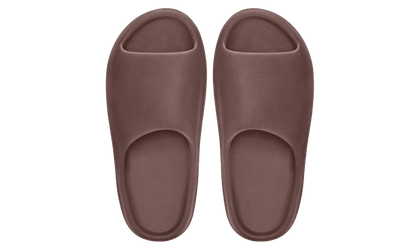 Šľapky Yeezy Slide Fudge bez adidasu, pohľad z vrchu