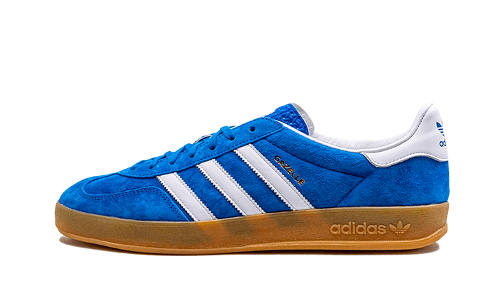 Tenisky adidas Gazelle tmavo-modré, pohľad z boku