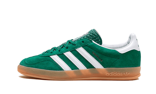 Tenisky adidas Gazelle zeleno-biele, pohľad z boku