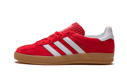 Tenisky adidas Gazelle červené, pohľad z boku