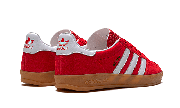 Tenisky adidas Gazelle červené, pohľad zo zadu