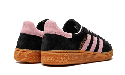 Tenisky adidas Handball Spezial čierno-ružové, pohľad zo zadu