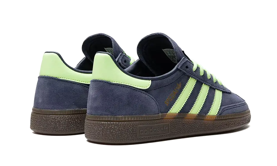 Tenisky adidas Handball Spezial modro-tyrkysové, pohľad zo zadu