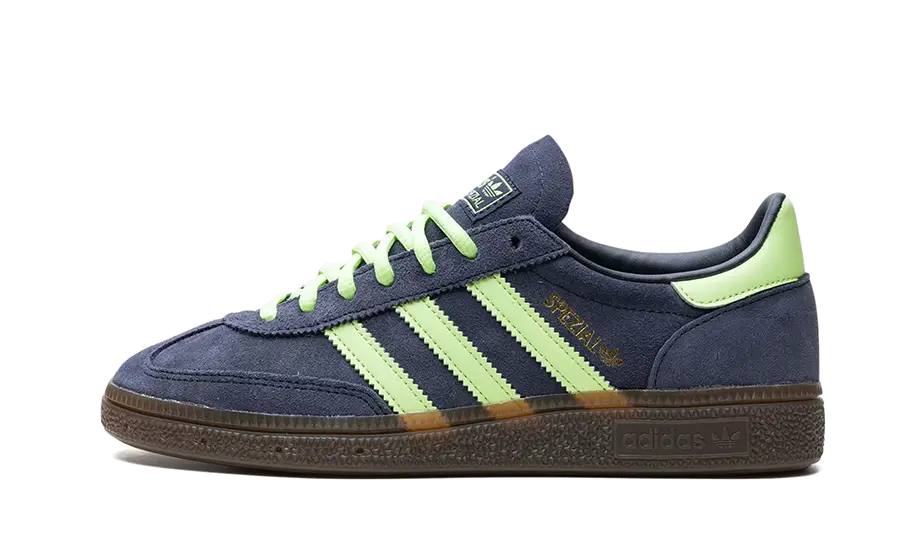 Tenisky adidas Handball Spezial modro-tyrkysové, pohľad z boku