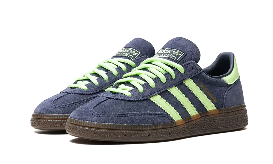 Tenisky adidas Handball Spezial modro-tyrkysové, pohľad z predu