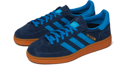 Tenisky adidas Handball Spezial čierno-modré, pohľad z predu