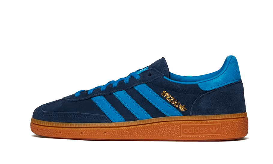 Tenisky adidas Handball Spezial čierno-modré, pohľad z boku