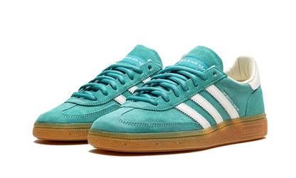 Tenisky adidas Handball Spezial zeleno-biele, pohľad z predu