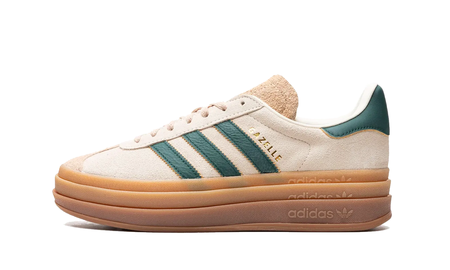 adidas Gazelle Bold Magic Beige Collegiate Green