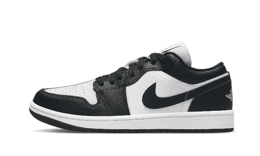 Tenisky Air Jordan 1 nízke Split čierno-biele, pohľad z boku