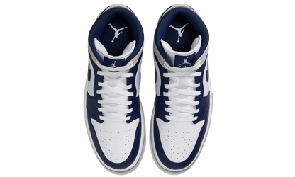 Air Jordan 1 Mid Neutral Grey Midnight Navy