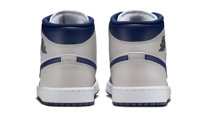 Air Jordan 1 Mid Neutral Grey Midnight Navy