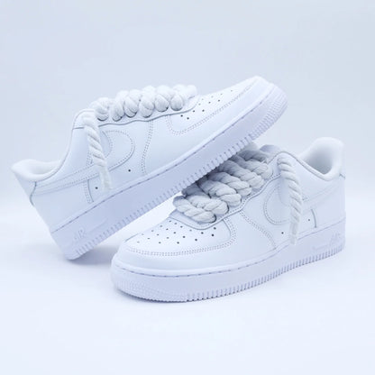 Nike Air Force 1 Low White - Biele Rope Šnúrky