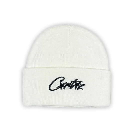 Corteiz 4Allstarz Beanie White
