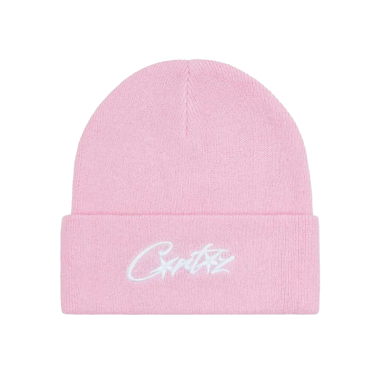 Corteiz Logo Beanie Pink