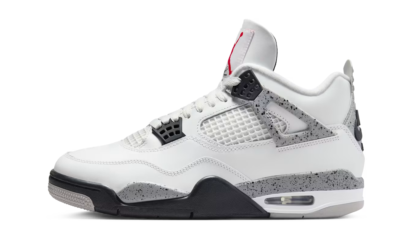 Air Jordan 4 Retro White Cement