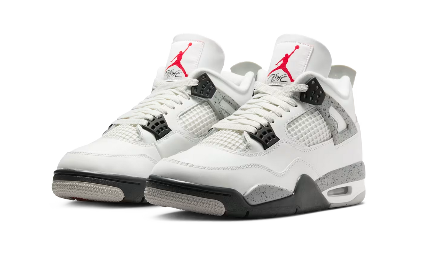 Air Jordan 4 Retro White Cement