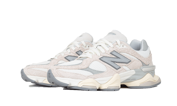 New Balance 9060 Moonbeam Sea Salt, pohľad na pár spredu