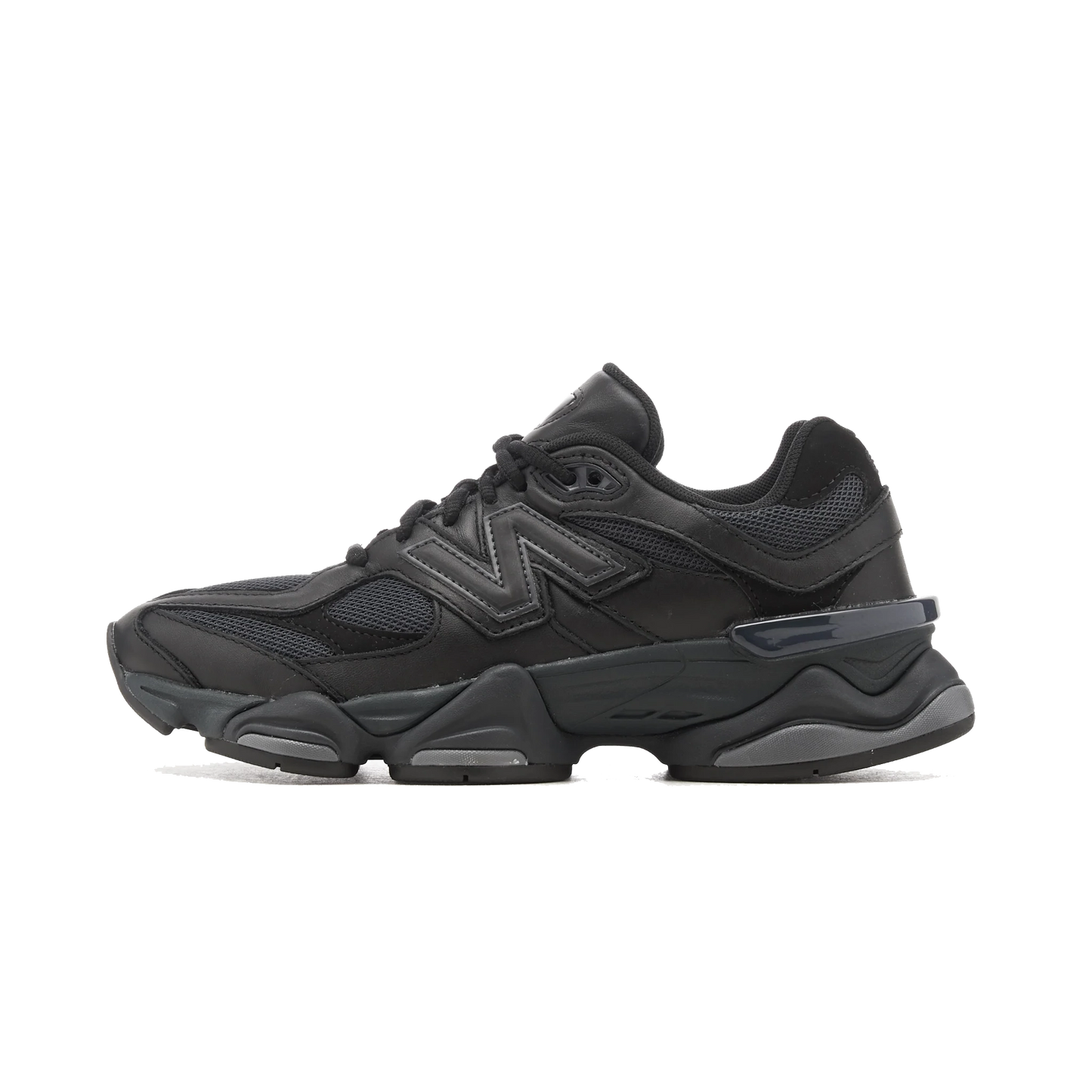 New Balance 9060 Triple Black Leather
