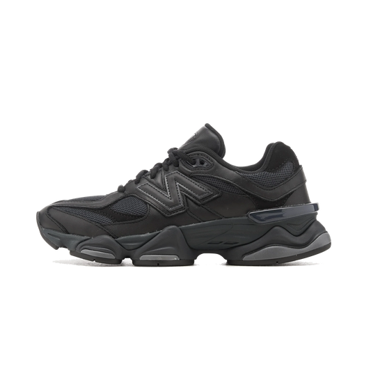 New Balance 9060 Triple Black Leather