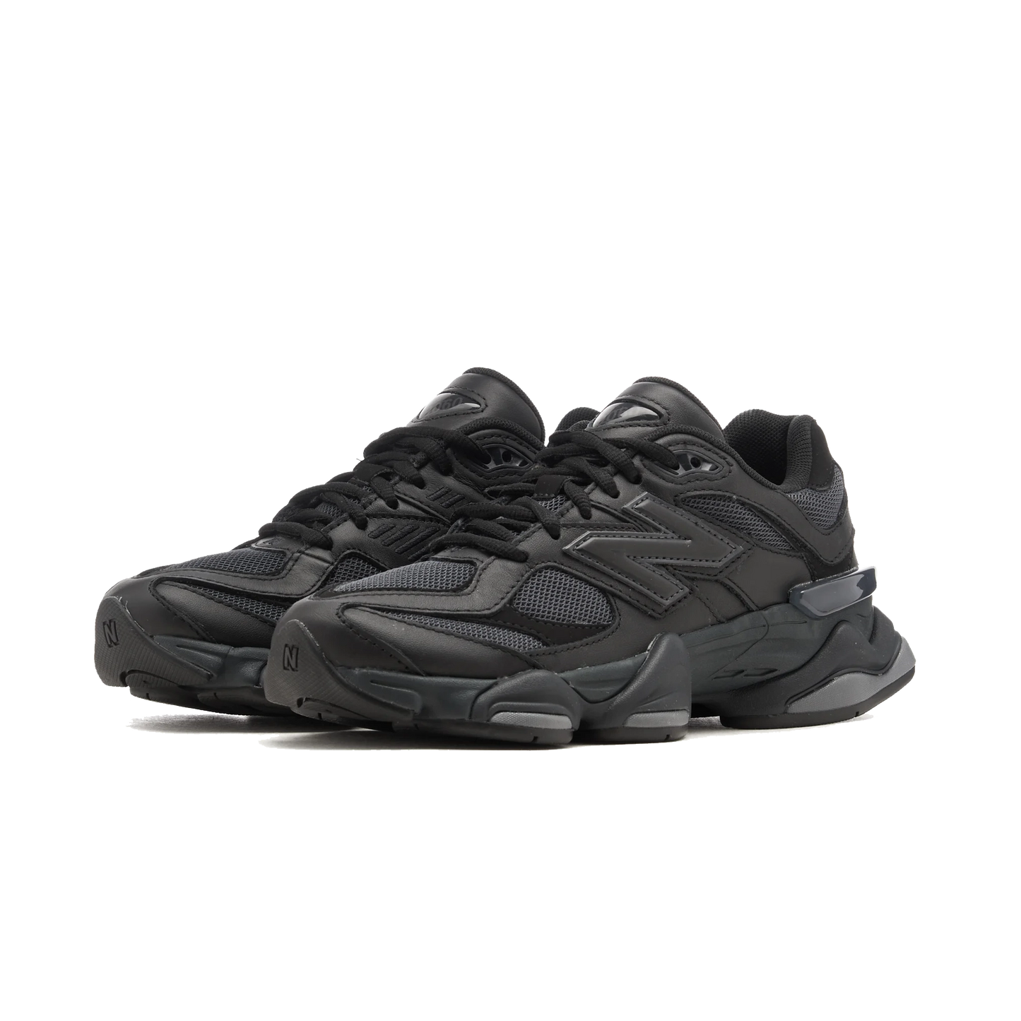 New Balance 9060 Triple Black Leather