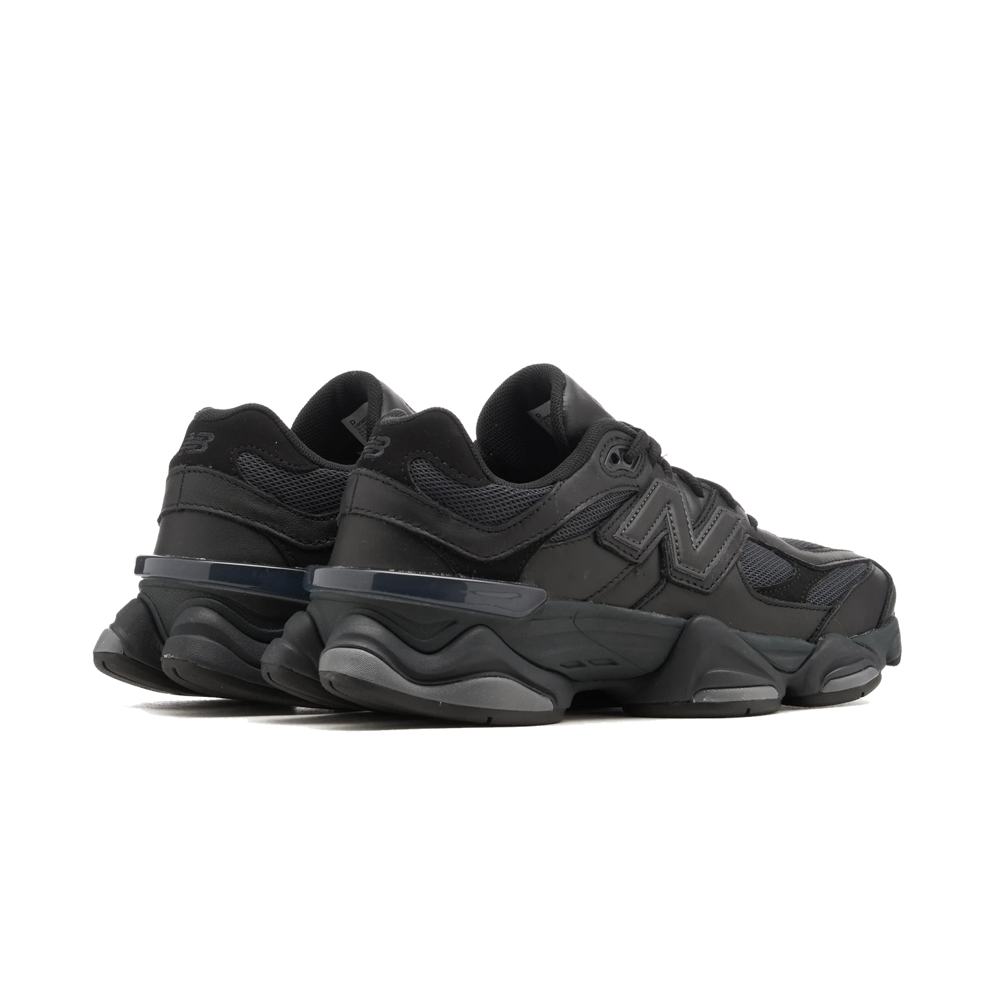 New Balance 9060 Triple Black Leather