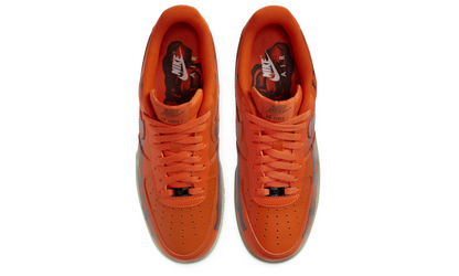 Nike Air Force 1 Low Orange Skeleton Halloween