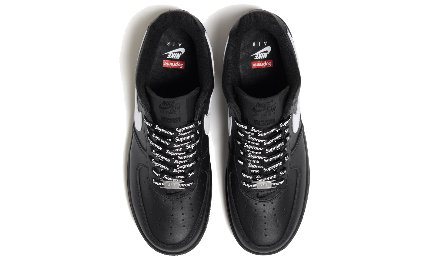 Nike Air Force 1 Low Supreme Black White