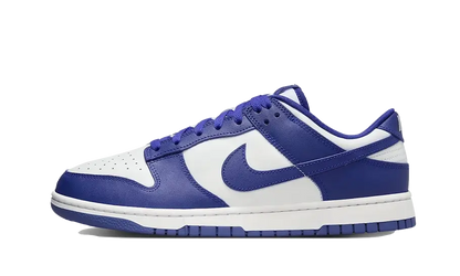 Tenisky Nike Dunk nízke bielo-modré, pohľad z boku