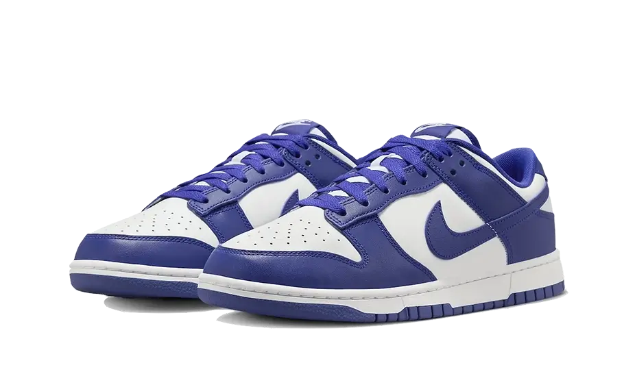 Tenisky Nike Dunk nízke bielo-modré, pohľad z predu