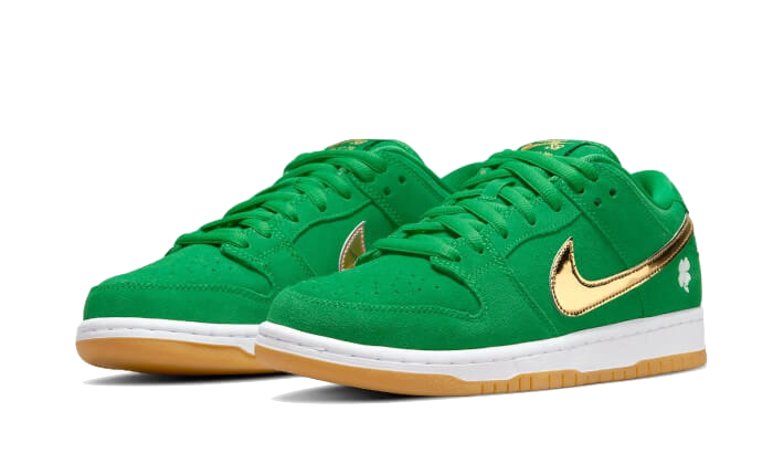 Tenisky Nike SB Dunk low zelené, pohľad z predu