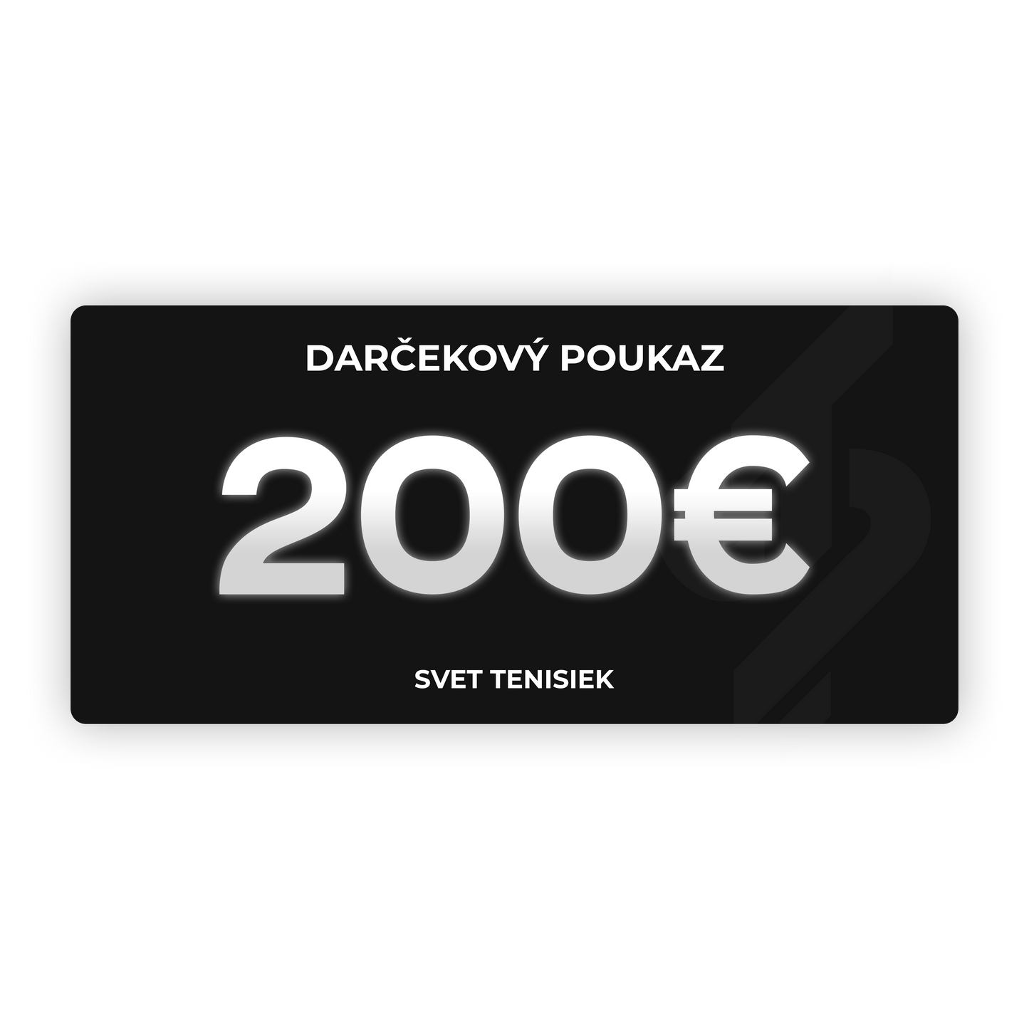 Darčekový poukaz - Svet Tenisiek