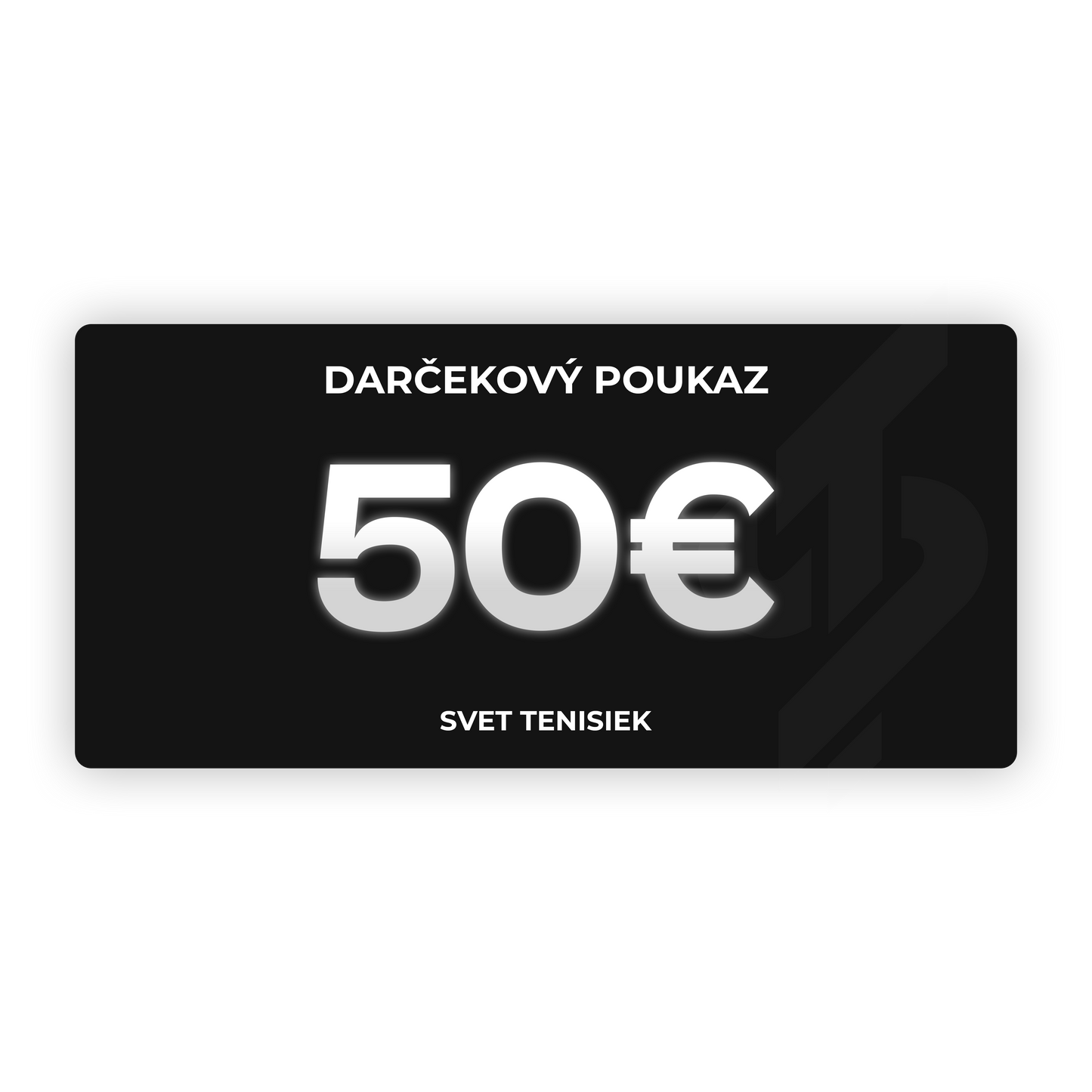 Darčekový poukaz - Svet Tenisiek